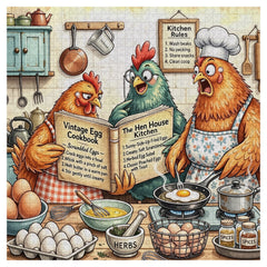 Cluck Cookery Jigsaw Puzzle 1000 Pieces
