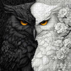 Impossible Difficult Owl Jigsaw Puzzle 1000 Pieces