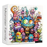 Monster Family Jigsaw Puzzle 1000 Pieces