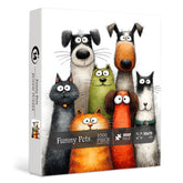 Funny Pets Jigsaw Puzzle 1000 Pieces