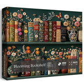 Blooming Bookshelf Jigsaw Puzzles 1000 Pieces
