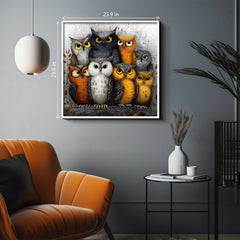 Whimsical Owls Jigsaw Puzzle 1000 Pieces