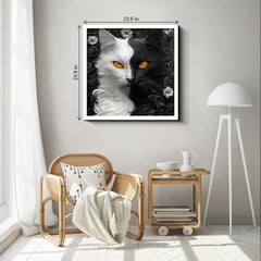 Yin Yang Cat Jigsaw Puzzle 1000 Pieces
