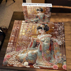 Elegant Geisha Jigsaw Puzzle 1000 Pieces