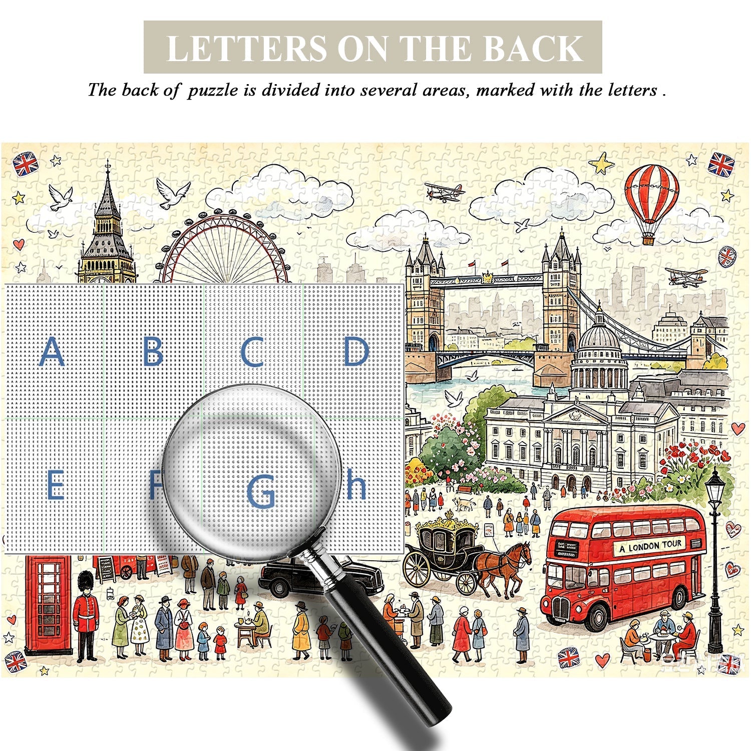 London City Wanderlust Jigsaw Puzzle 1000 Piece