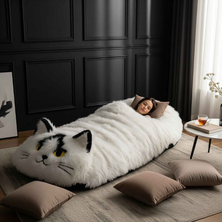 2025 Latest Fluffy Cat Sleeping Bags | Cozy, Cute & Purr-fectly Designed