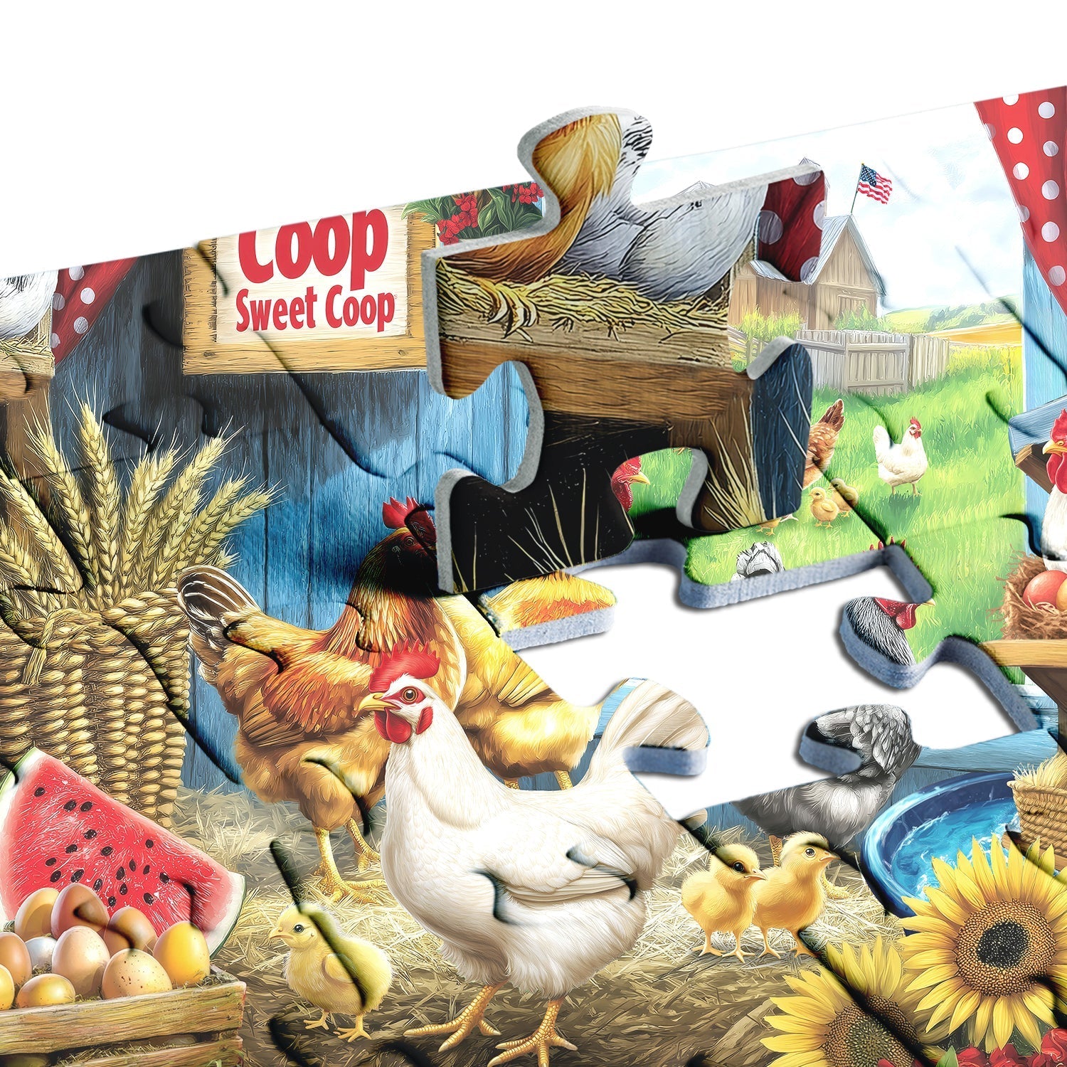 Chicken Inn Jigsaw Puzzle 1000 Pieces