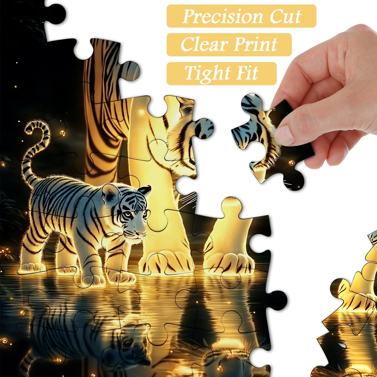 Mother and Cub Jigsaw Puzzle 1000 Pieces