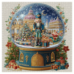Christmas Nutcracker Globe Jigsaw Puzzle 1000 Piece