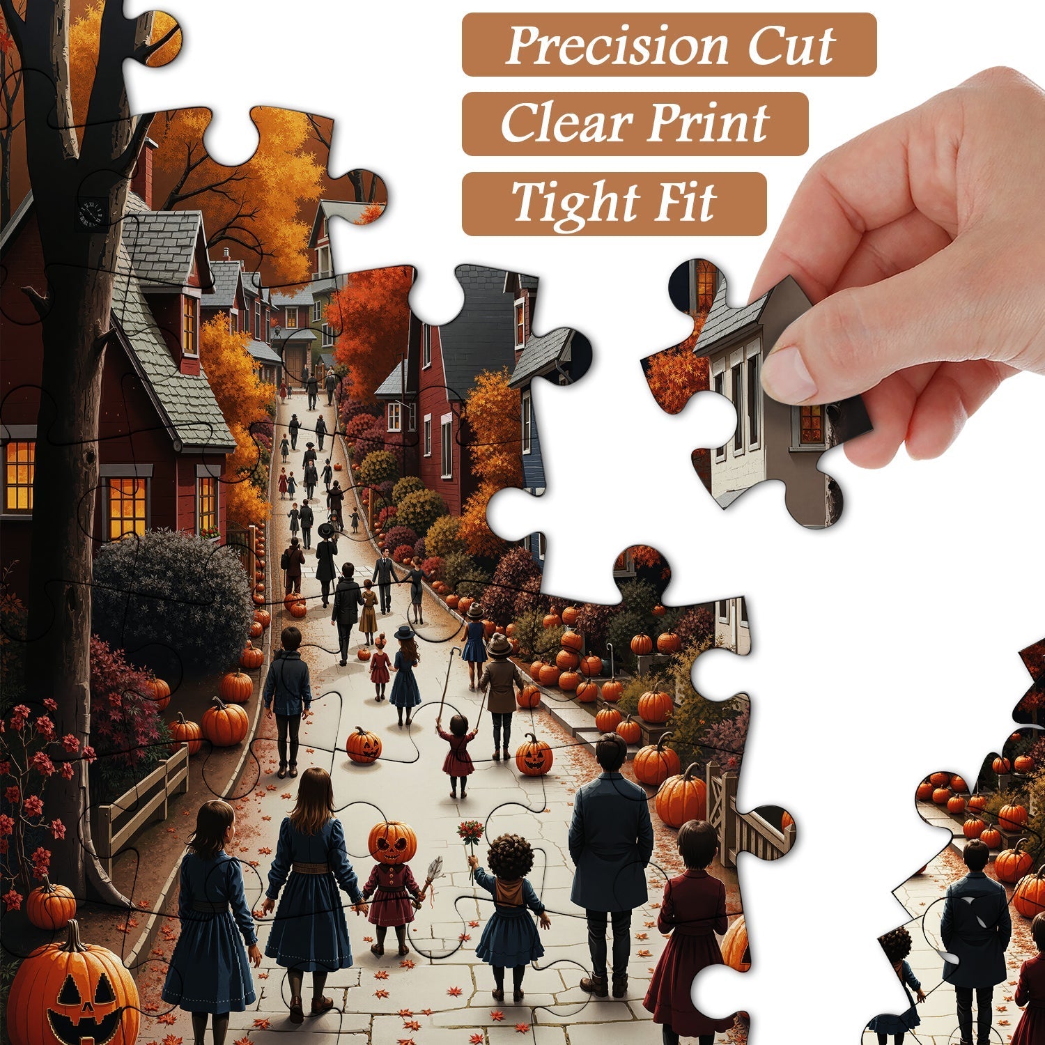 Pumpkin Street Jigsaw Puzzle 1000 Pieces