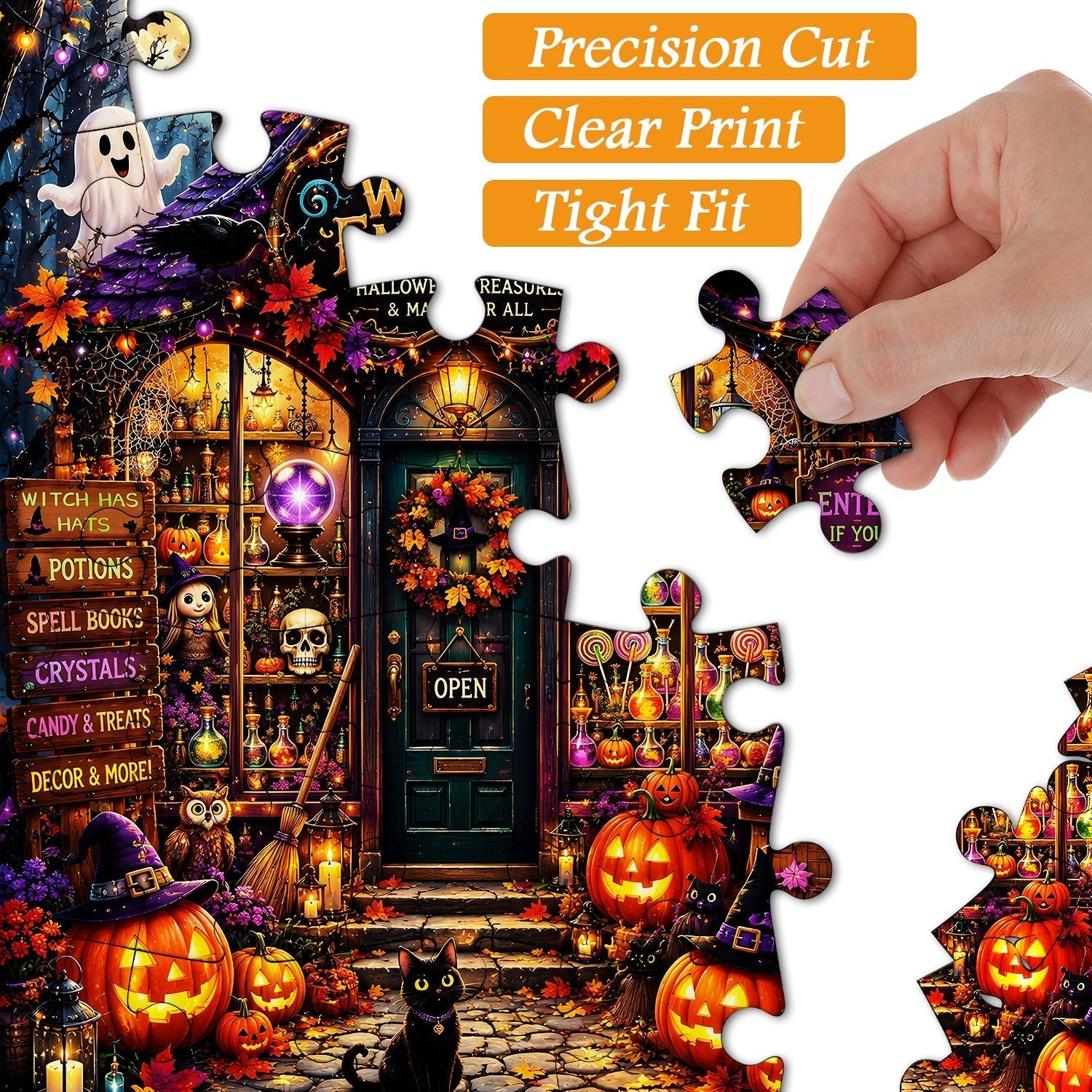 The Witch’s Emporium Jigsaw Puzzle 1000 Pieces