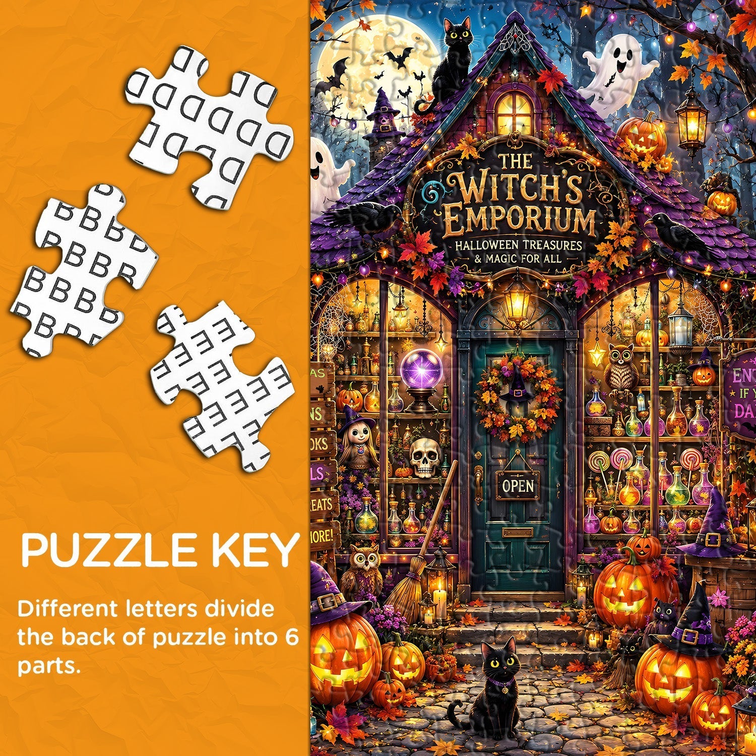 The Witch’s Emporium Jigsaw Puzzle 1000 Pieces