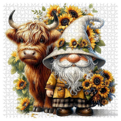 Gnome & Calf Jigsaw Puzzle 1000 Pieces