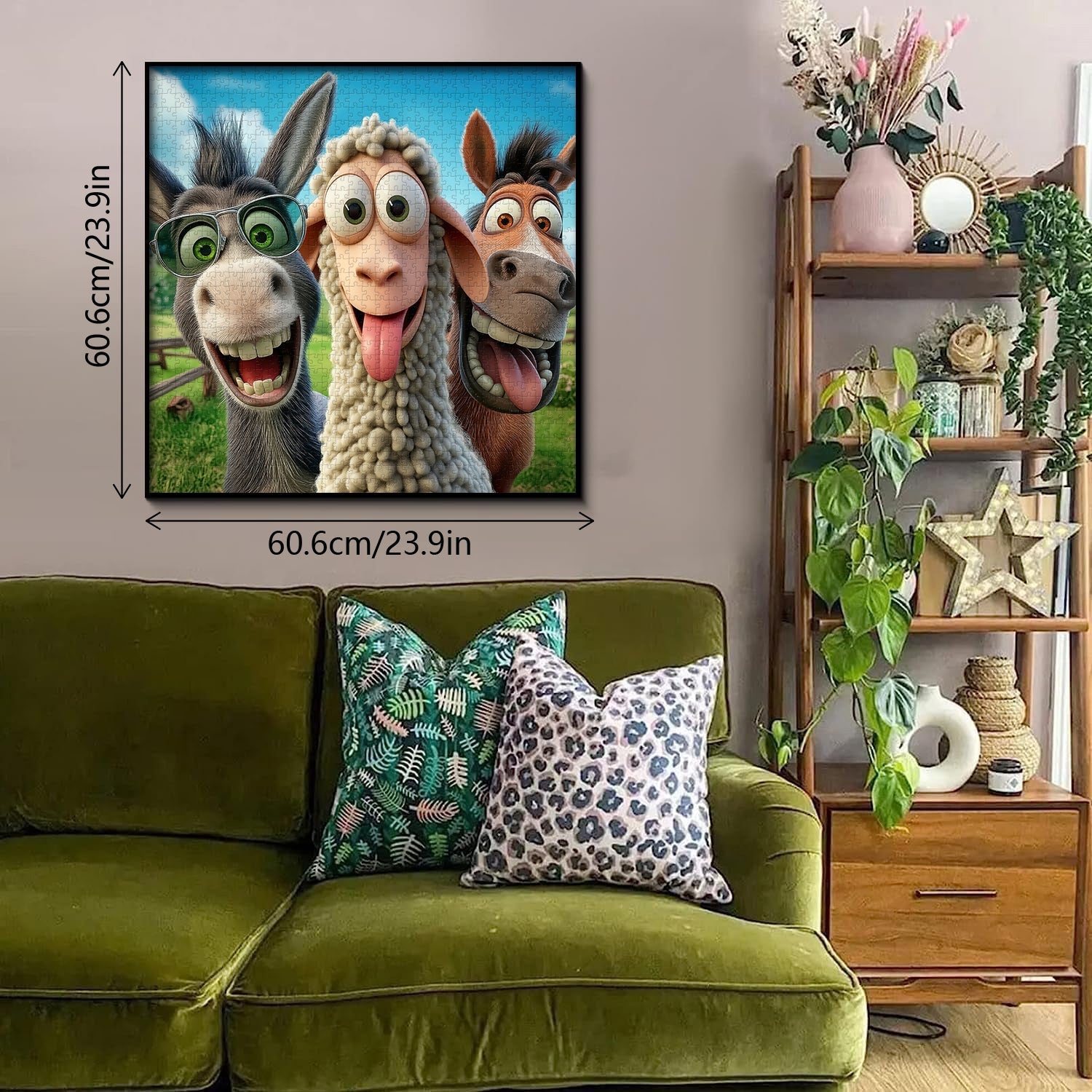 Laughing Ranch Jigsaw Puzzle 1000 Pieces