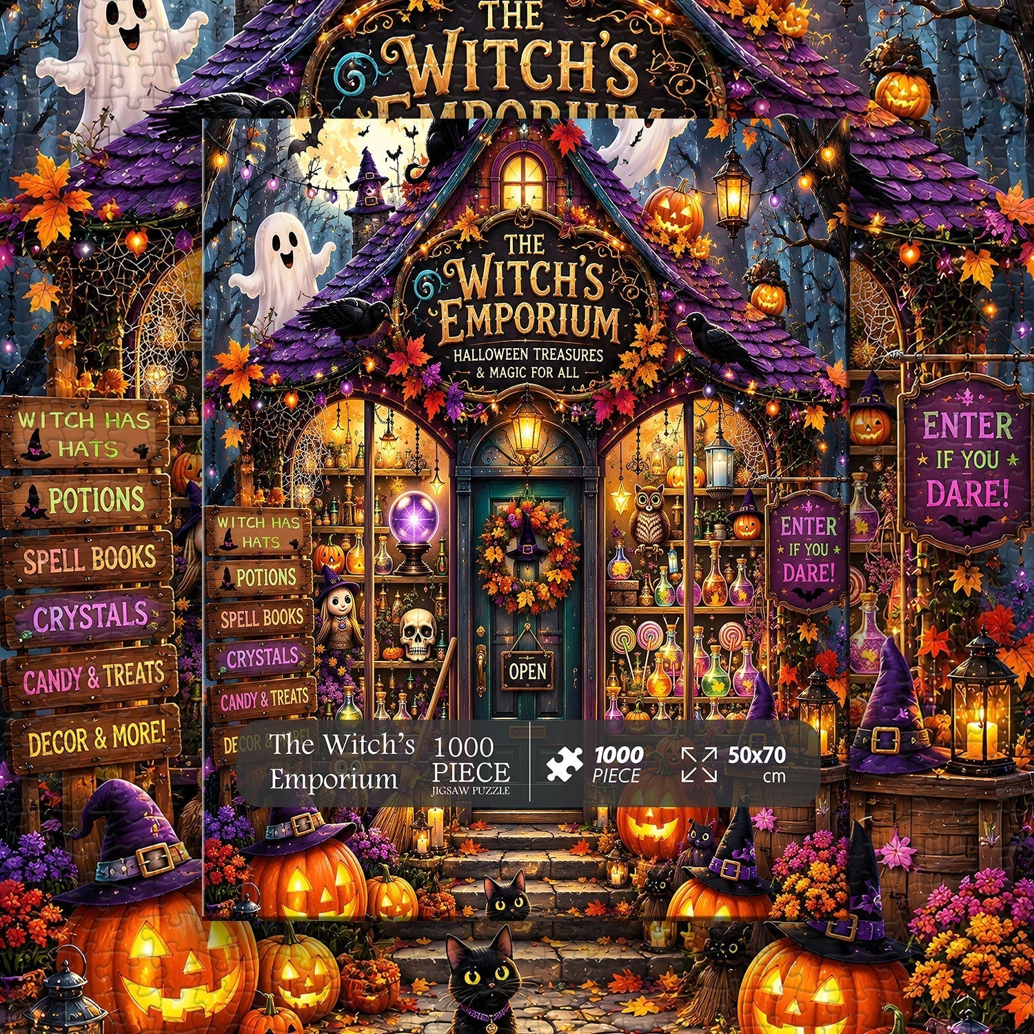The Witch’s Emporium Jigsaw Puzzle 1000 Pieces