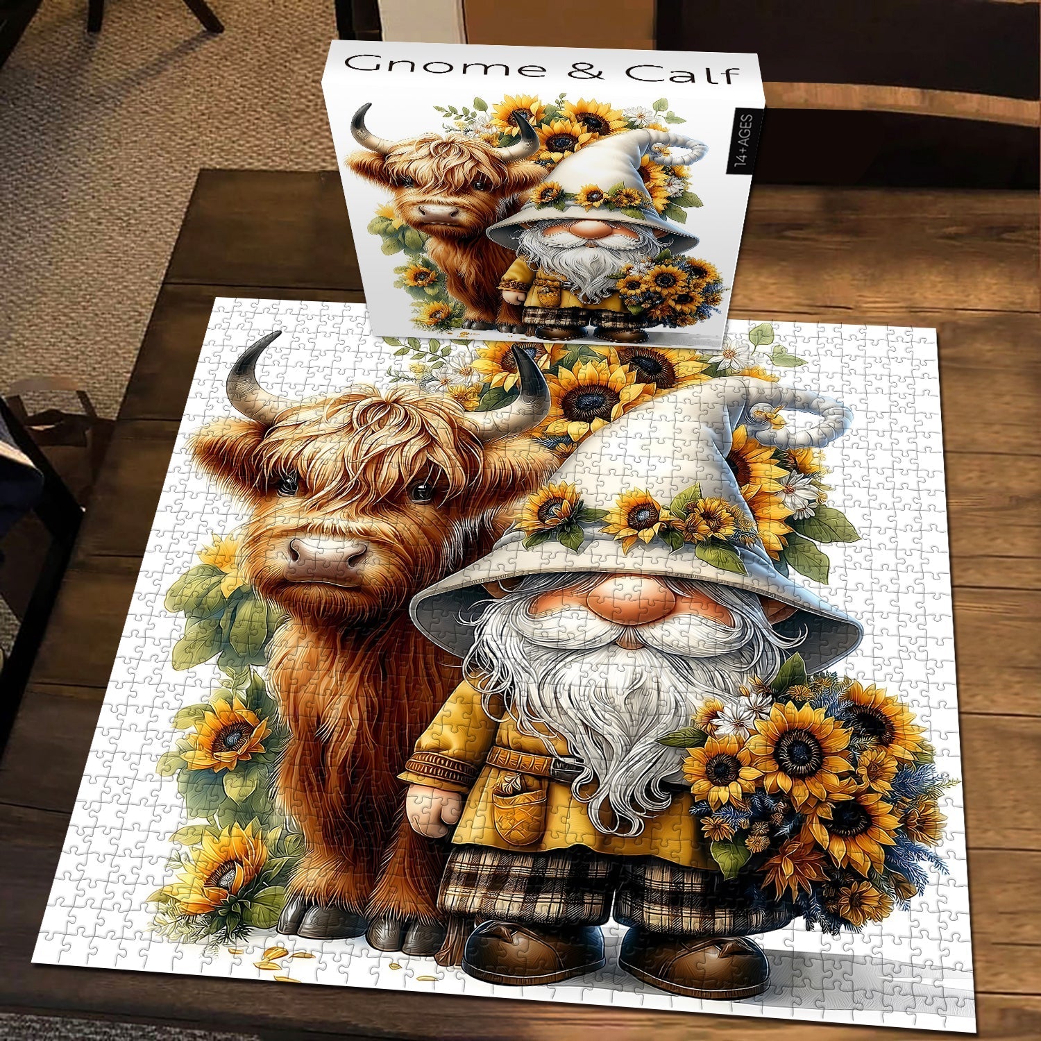 Gnome & Calf Jigsaw Puzzle 1000 Pieces