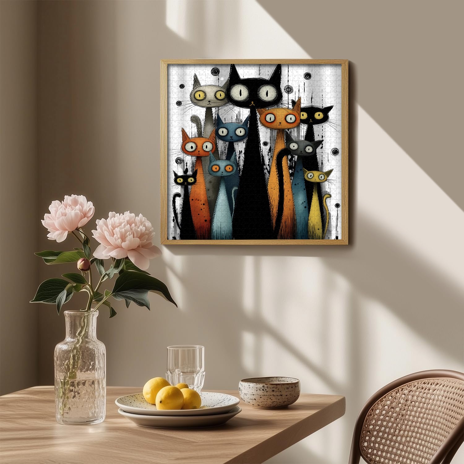 Whimsy Cats Jigsaw Puzzle 1000 Pieces