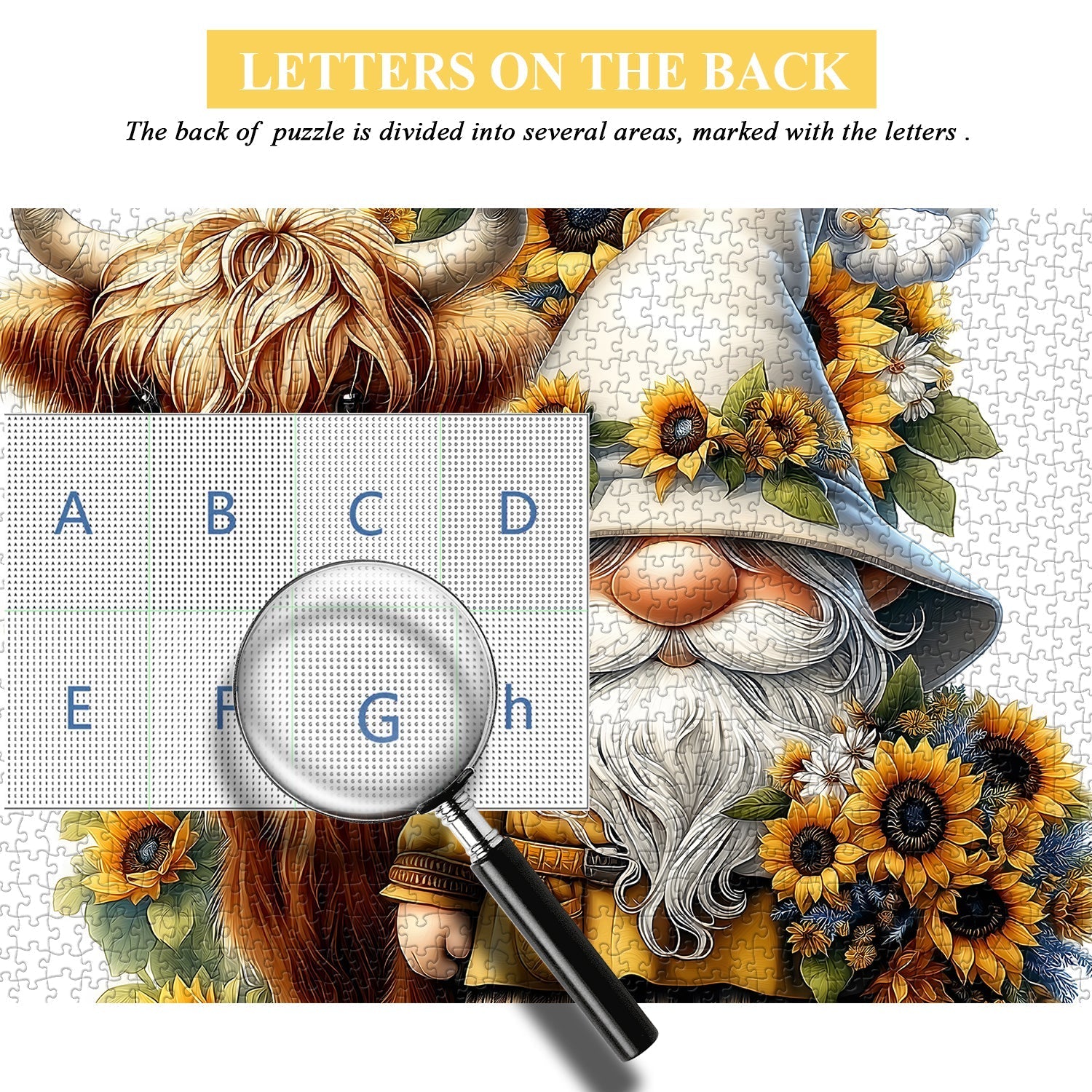 Gnome & Calf Jigsaw Puzzle 1000 Pieces