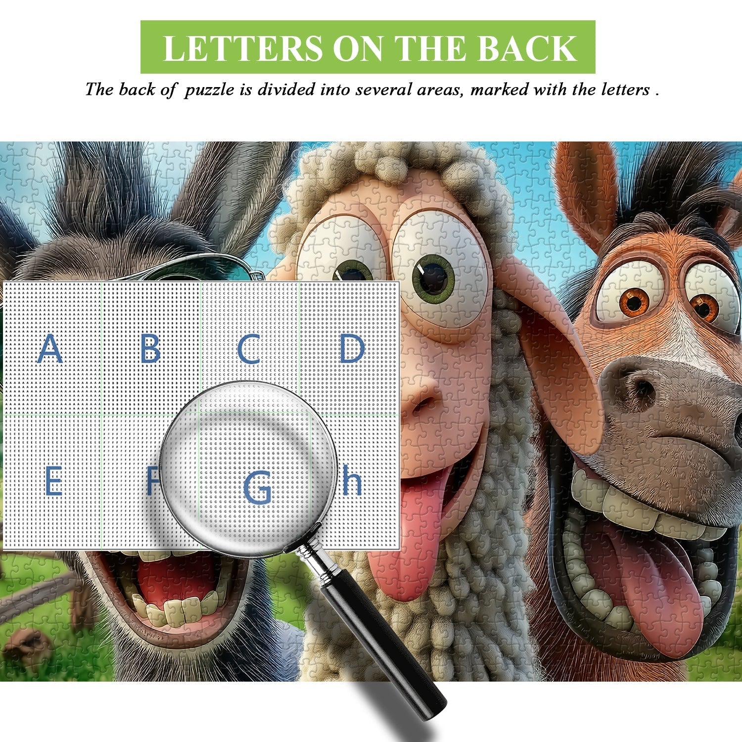 Laughing Ranch Jigsaw Puzzle 1000 Pieces