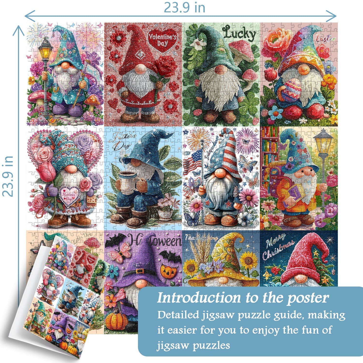 The Festival Gnomes Jigsaw Puzzle 1000 Pieces