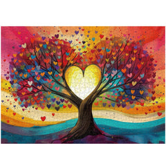 Crimson Heartwood Jigsaw Puzzles 1000 Pieces