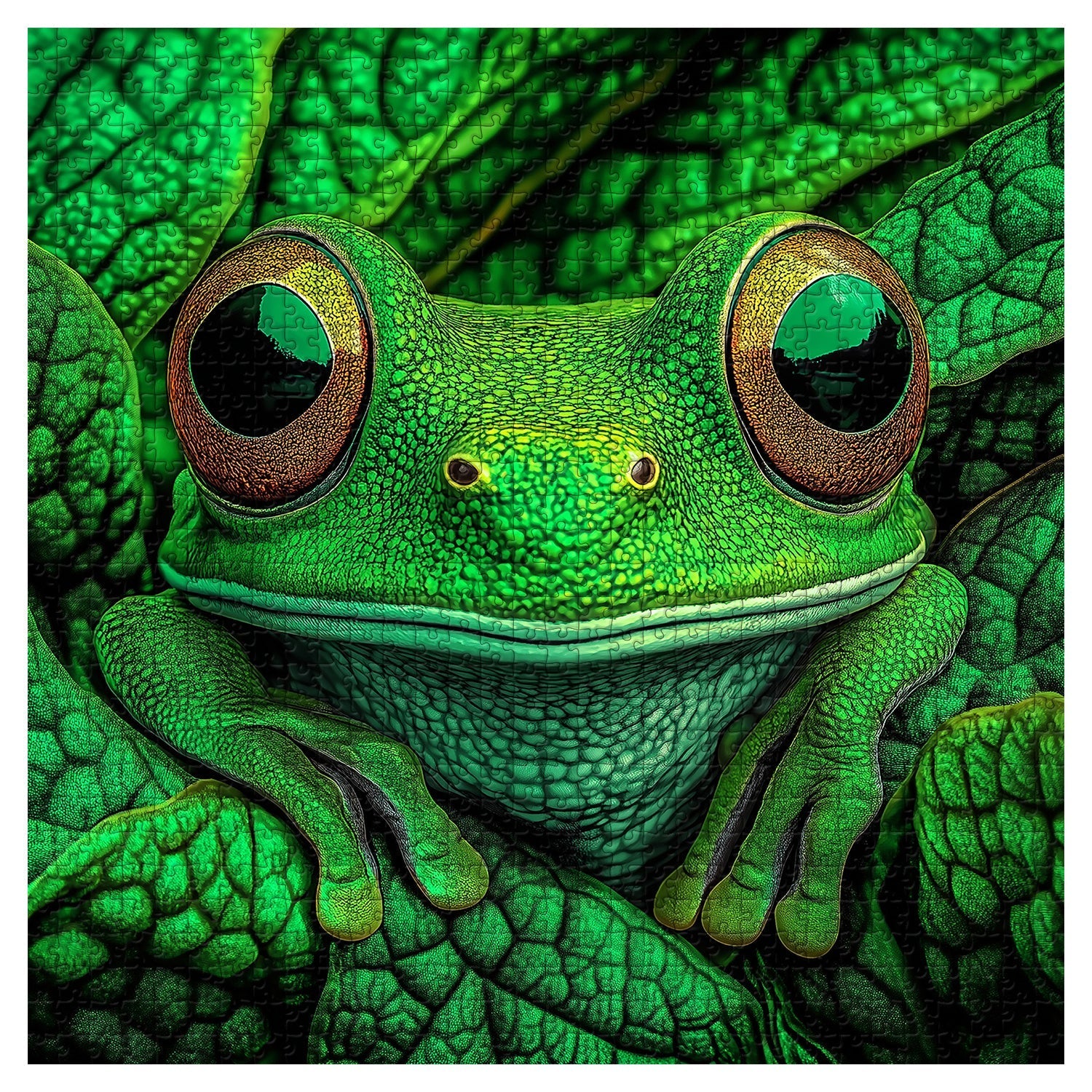 Frog Guardian Jigsaw Puzzles 1000 Pieces