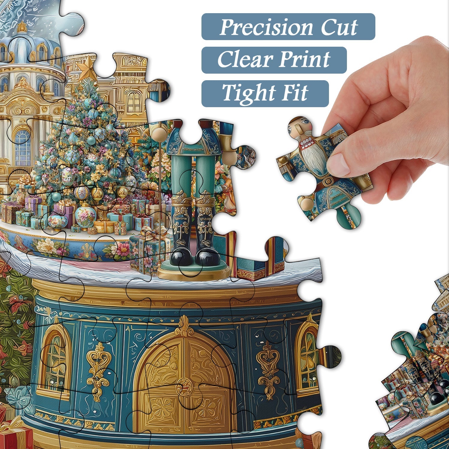 Christmas Nutcracker Globe Jigsaw Puzzle 1000 Piece