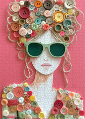 The Button Muse Jigsaw Puzzle 1000 Pieces