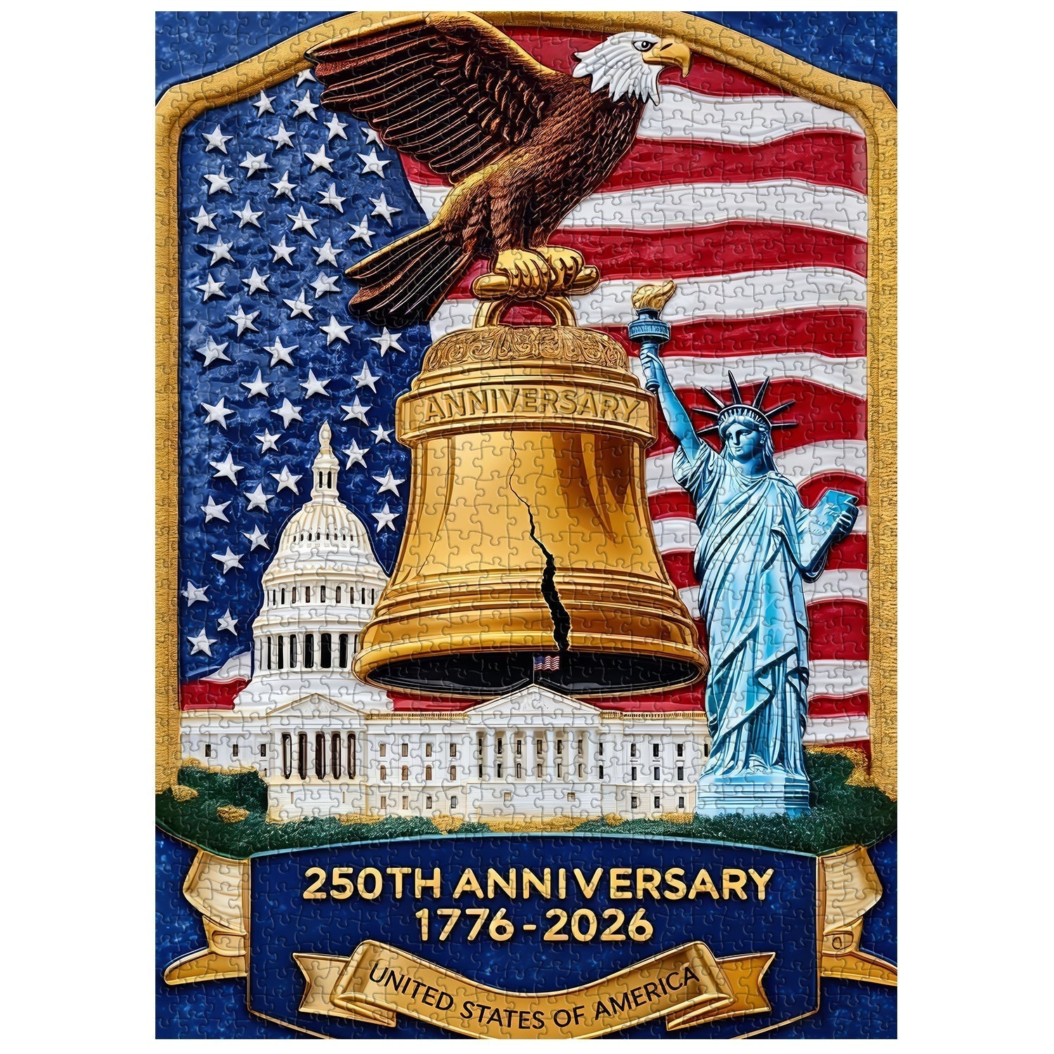 Echoes of Freedom Jigsaw Puzzle 1000 Pieces