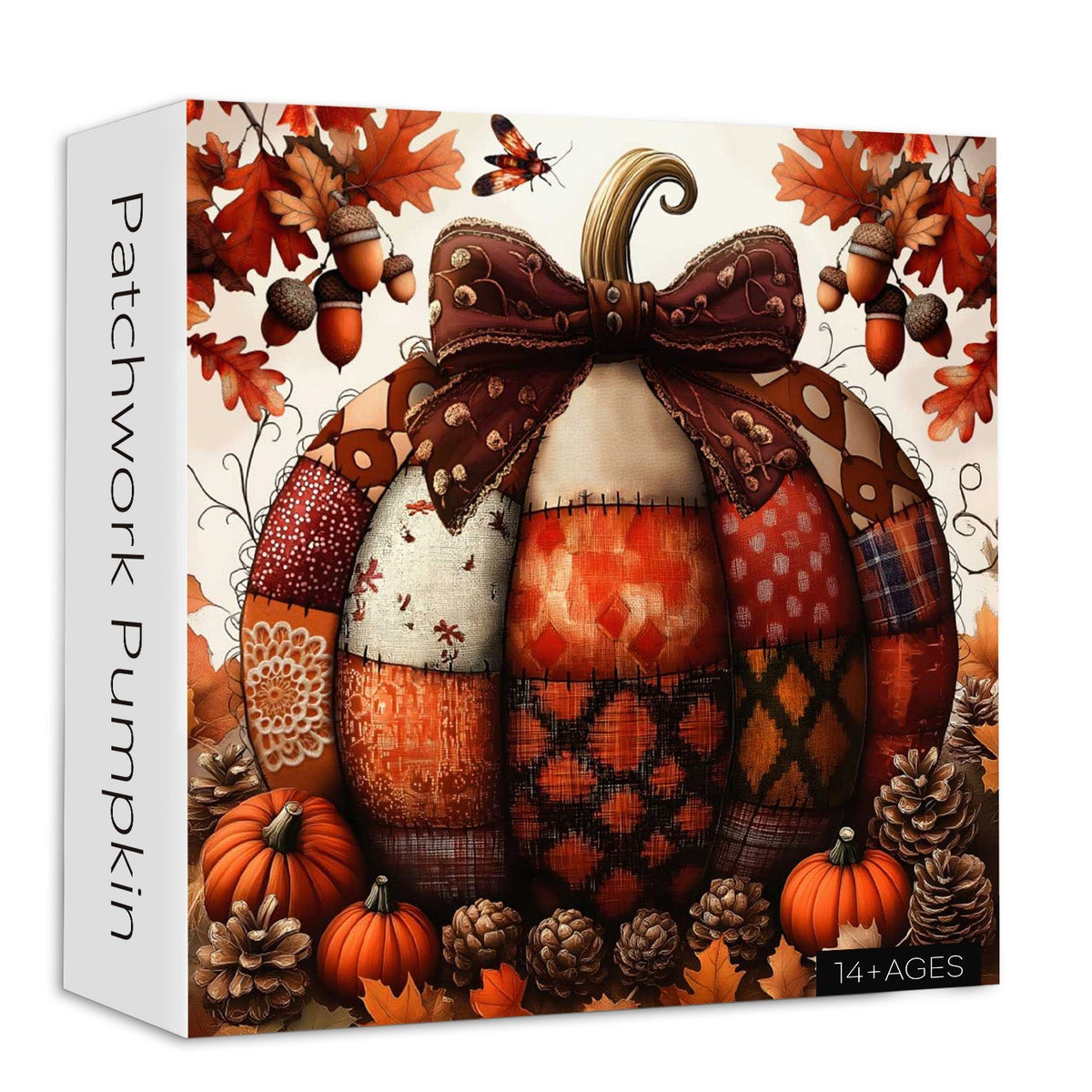 Patchwork Pumpkin Jigsaw Puzzle 1000 Piece