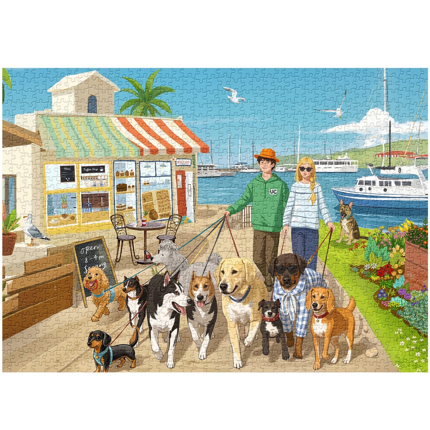 A Coastal Walk Jigsaw Puzzle 1000 Pieces