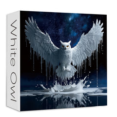 White Owl Jigsaw Puzzle 1000 Piece