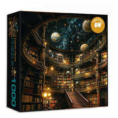 Cosmic Library Jigsaw Puzzle 1000 Pieces