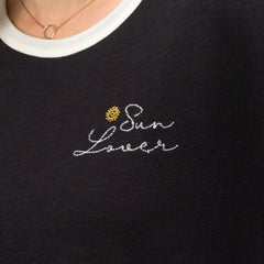 Sun Lover Ringer Tee