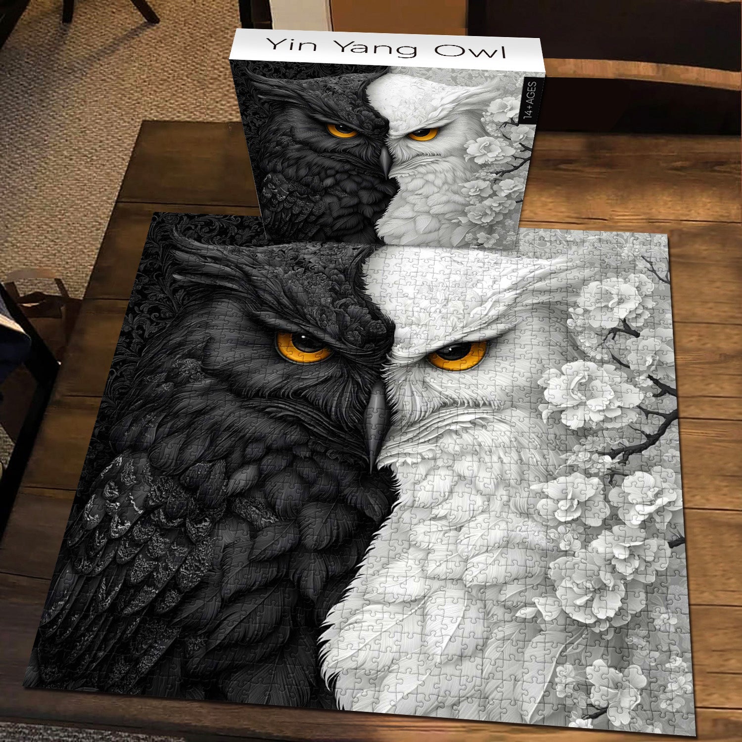 Impossible Difficult Owl Jigsaw Puzzle 1000 Pieces