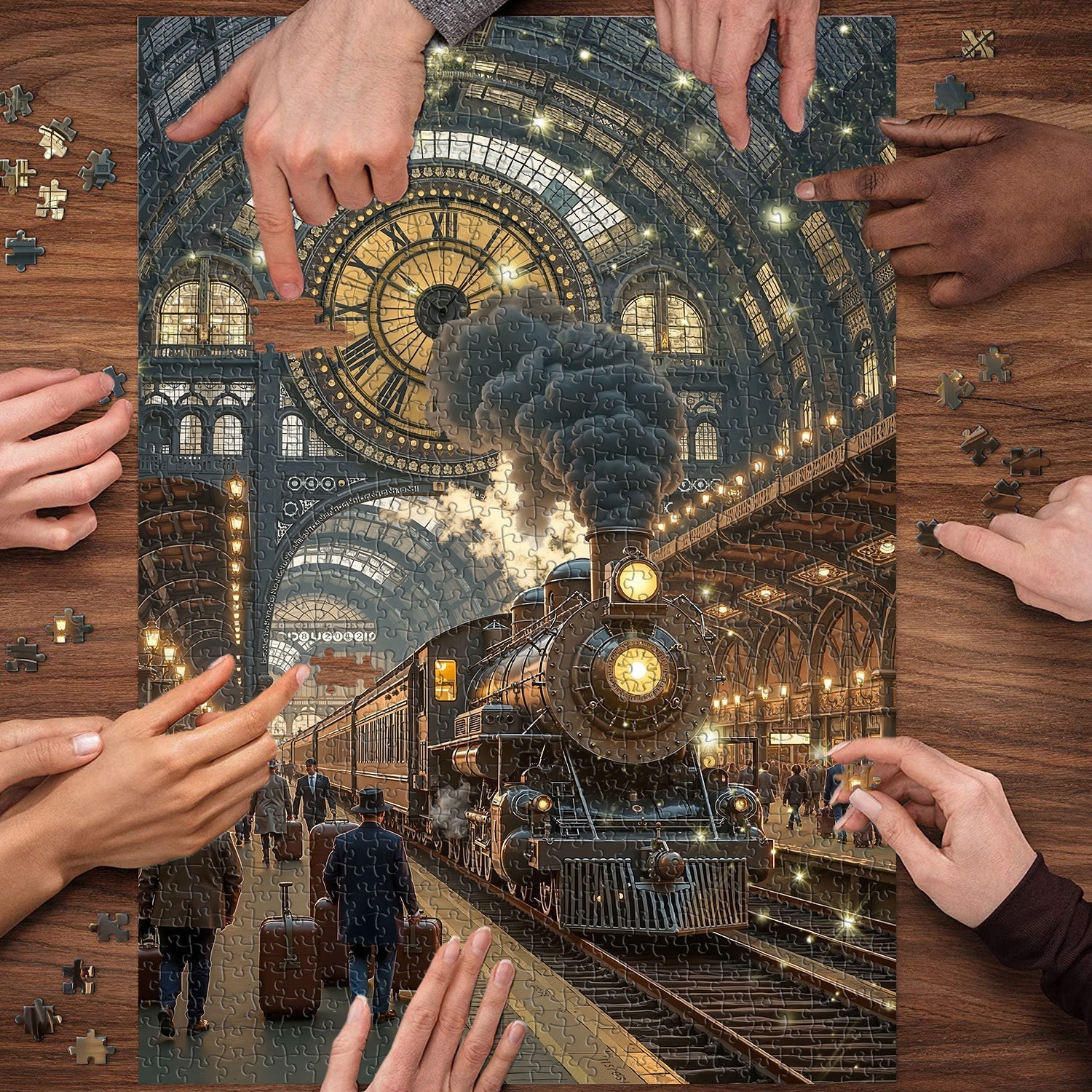Time Train Jigsaw Puzzle 1000 Pieces