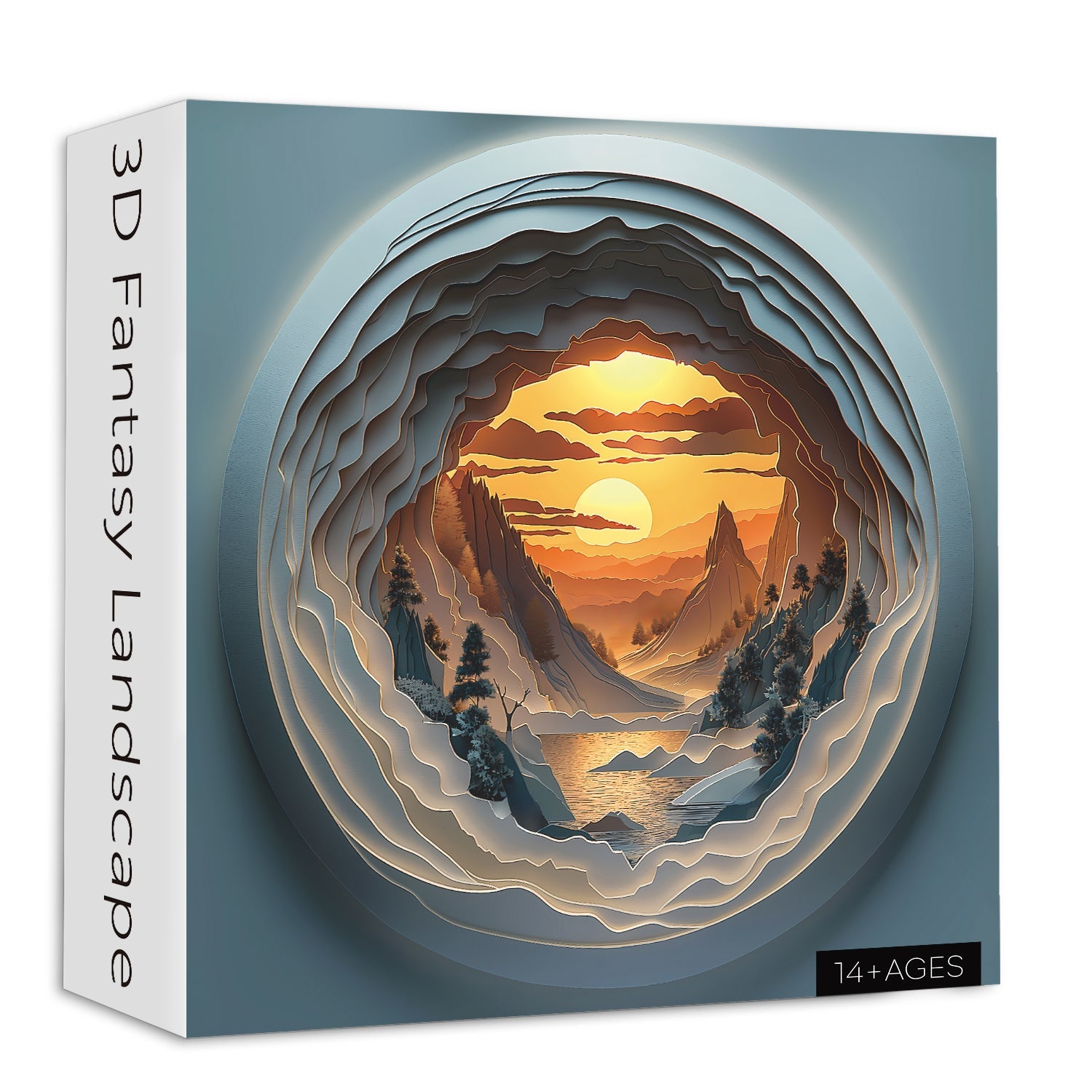3D Fantasy Landscape Jigsaw Puzzle 1000 Pieces