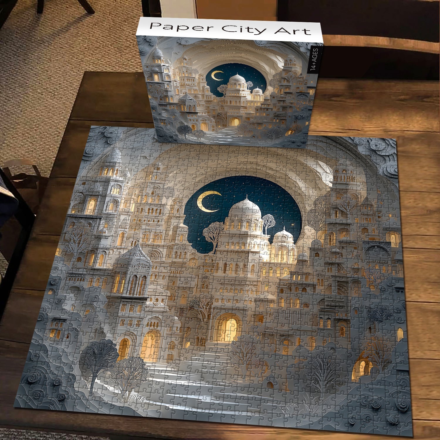 Paper City Art Jigsaw Puzzle 1000 Pieces