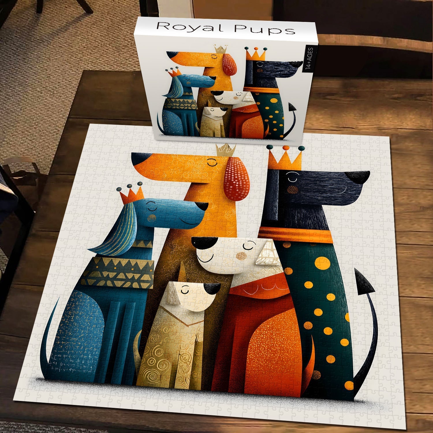 Royal Pups Jigsaw Puzzle 1000 Pieces