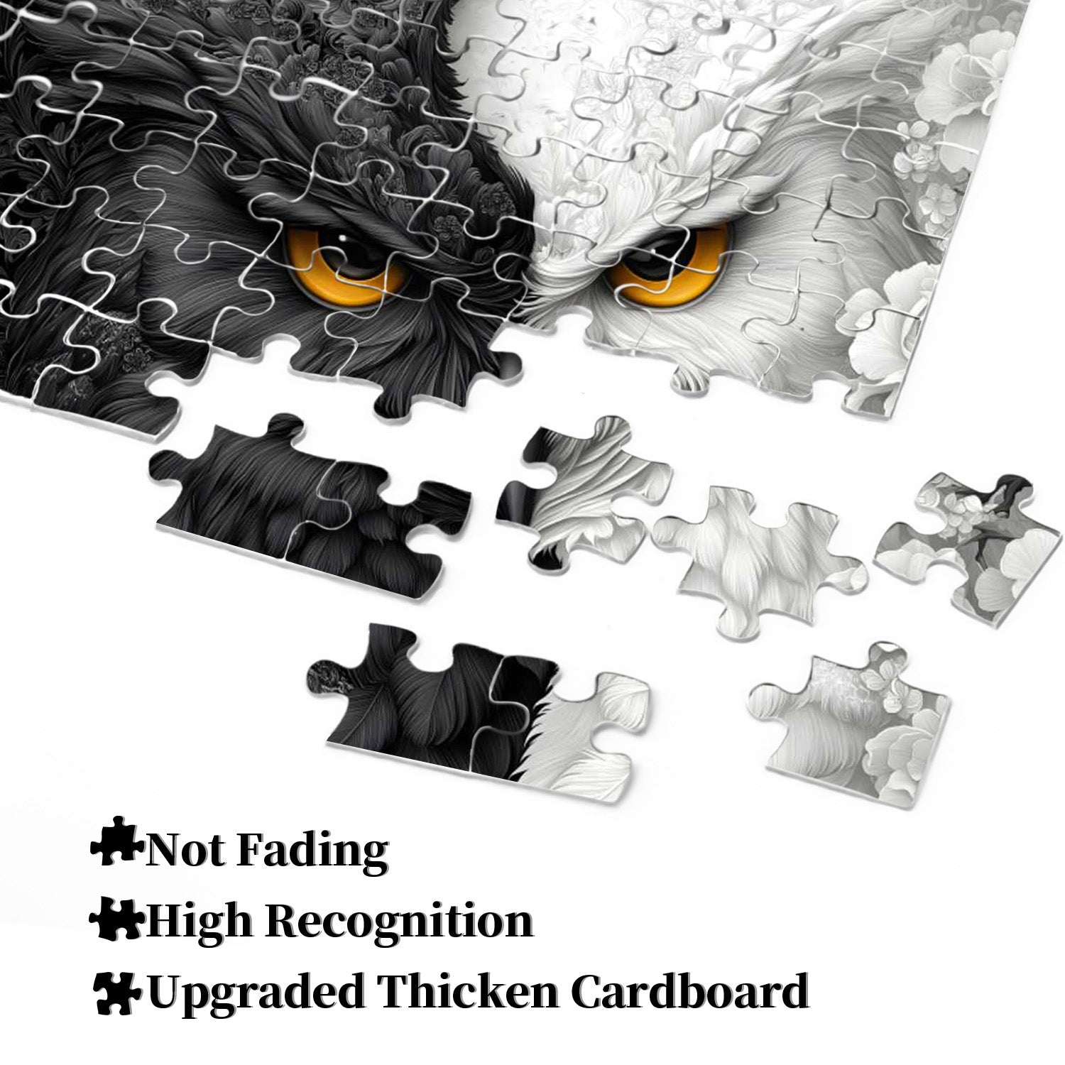 Impossible Difficult Owl Jigsaw Puzzle 1000 Pieces