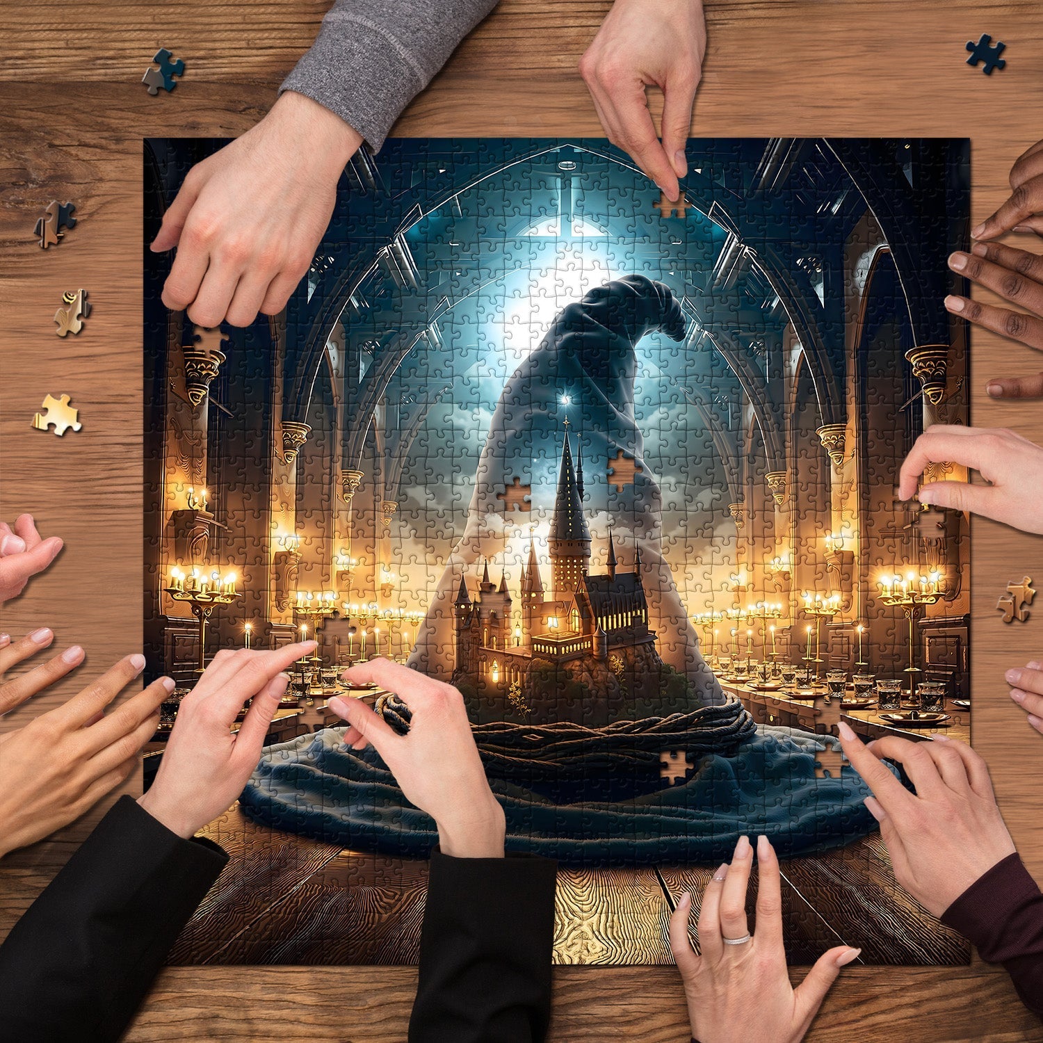 Castle in a Hat Jigsaw Puzzle 1000 Pieces