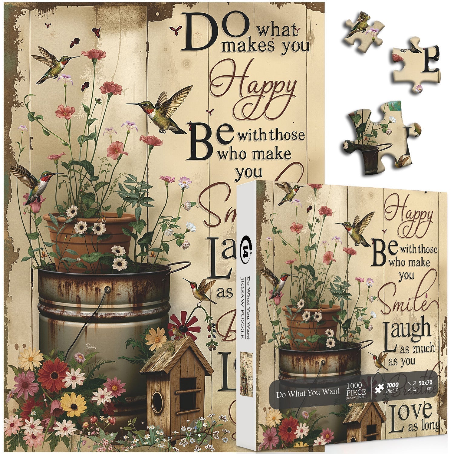 Do What You Want Jigsaw Puzzles 1000 Pieces