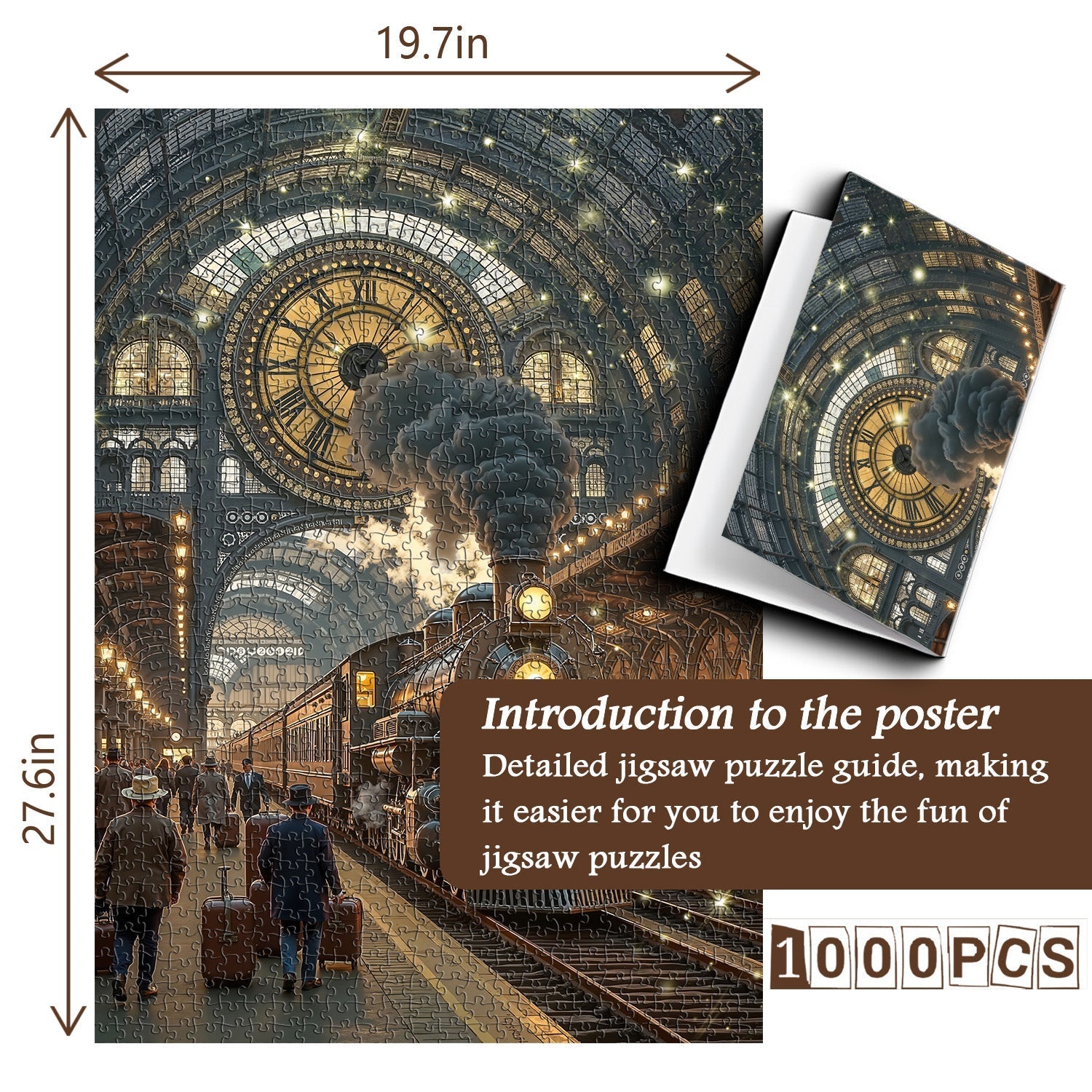 Time Train Jigsaw Puzzle 1000 Pieces