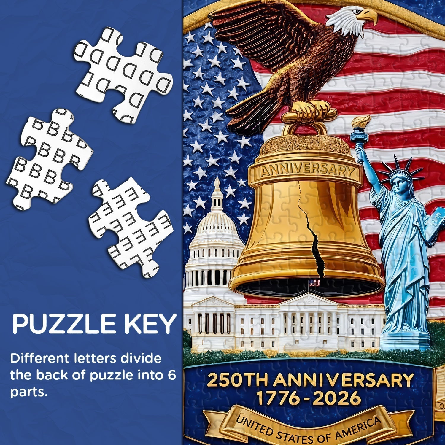 Echoes of Freedom Jigsaw Puzzle 1000 Pieces