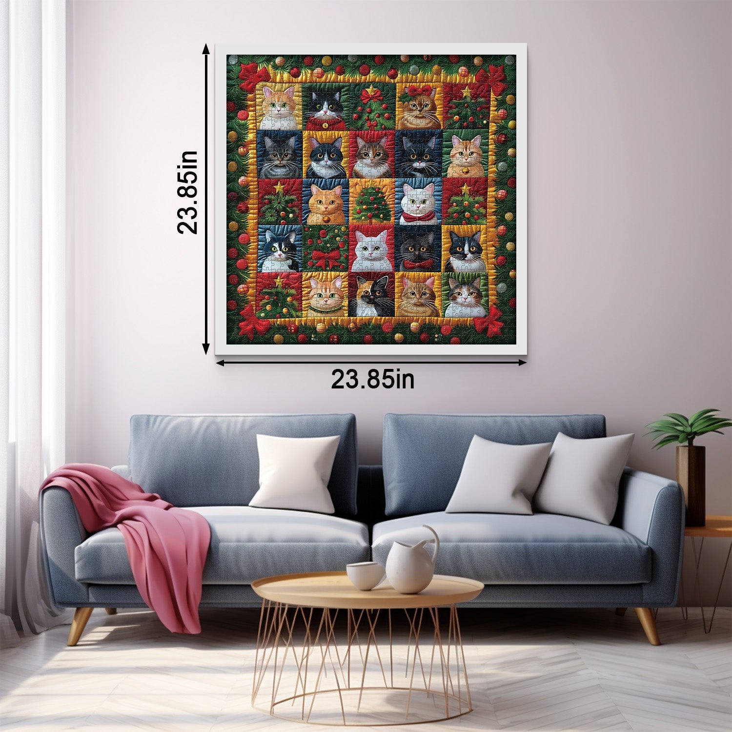 Christmas Cats Jigsaw Puzzle 1000 Piece