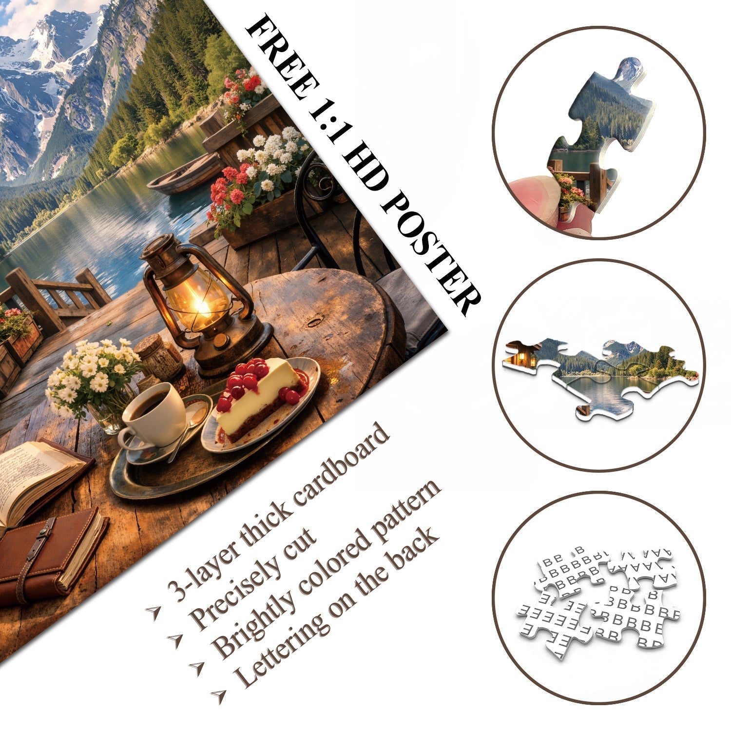 Lakeside Retreat Jigsaw Puzzle 1000 Pieces