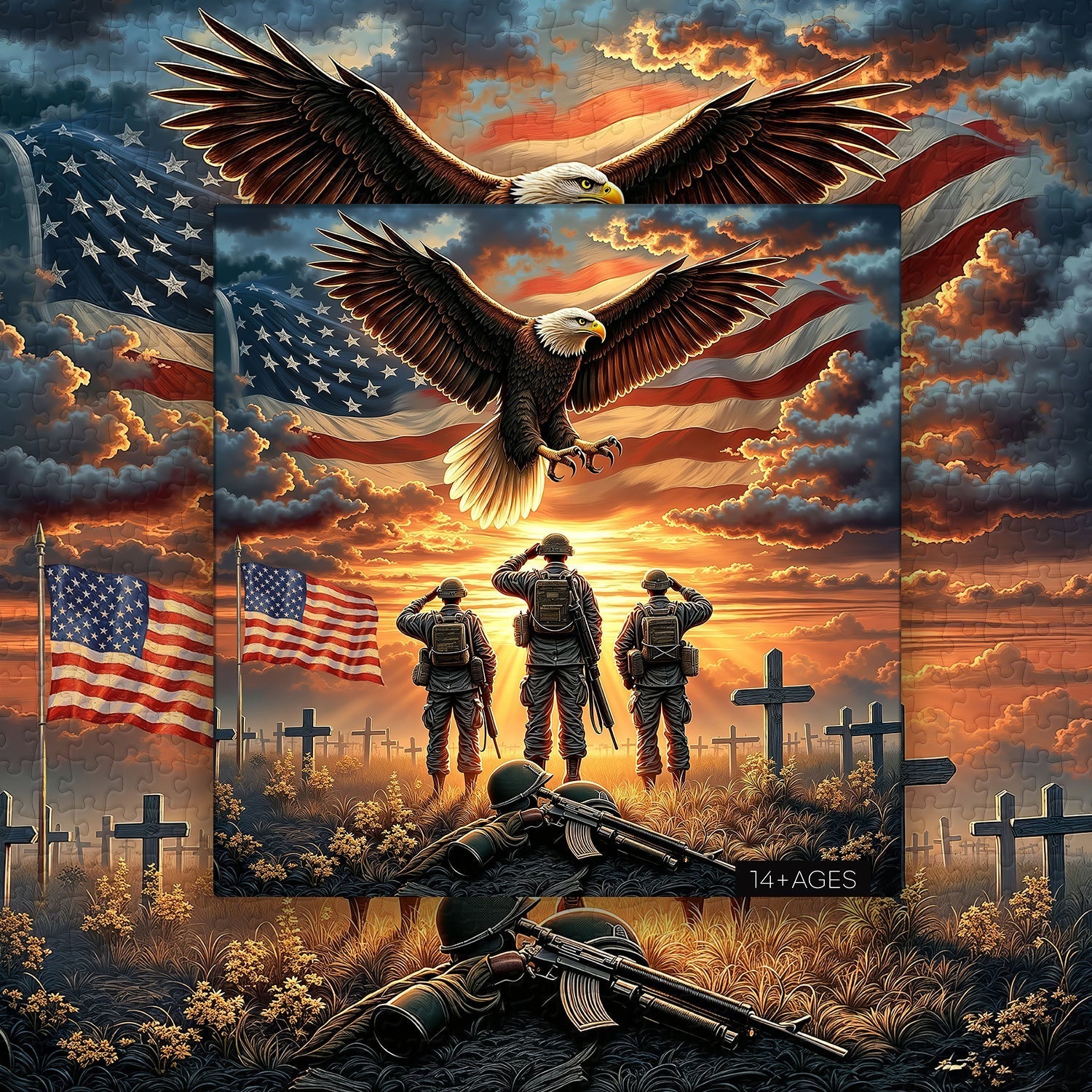The Glory of Warriors Jigsaw Puzzle 1000 Pieces