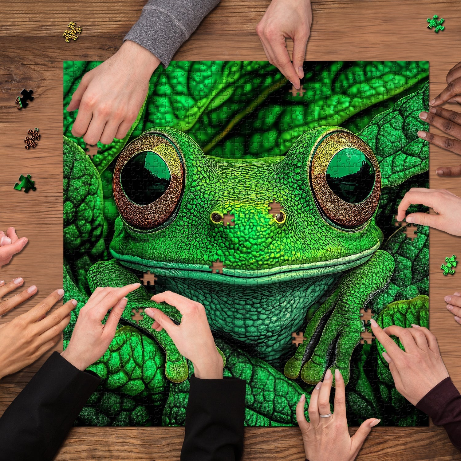 Frog Guardian Jigsaw Puzzles 1000 Pieces