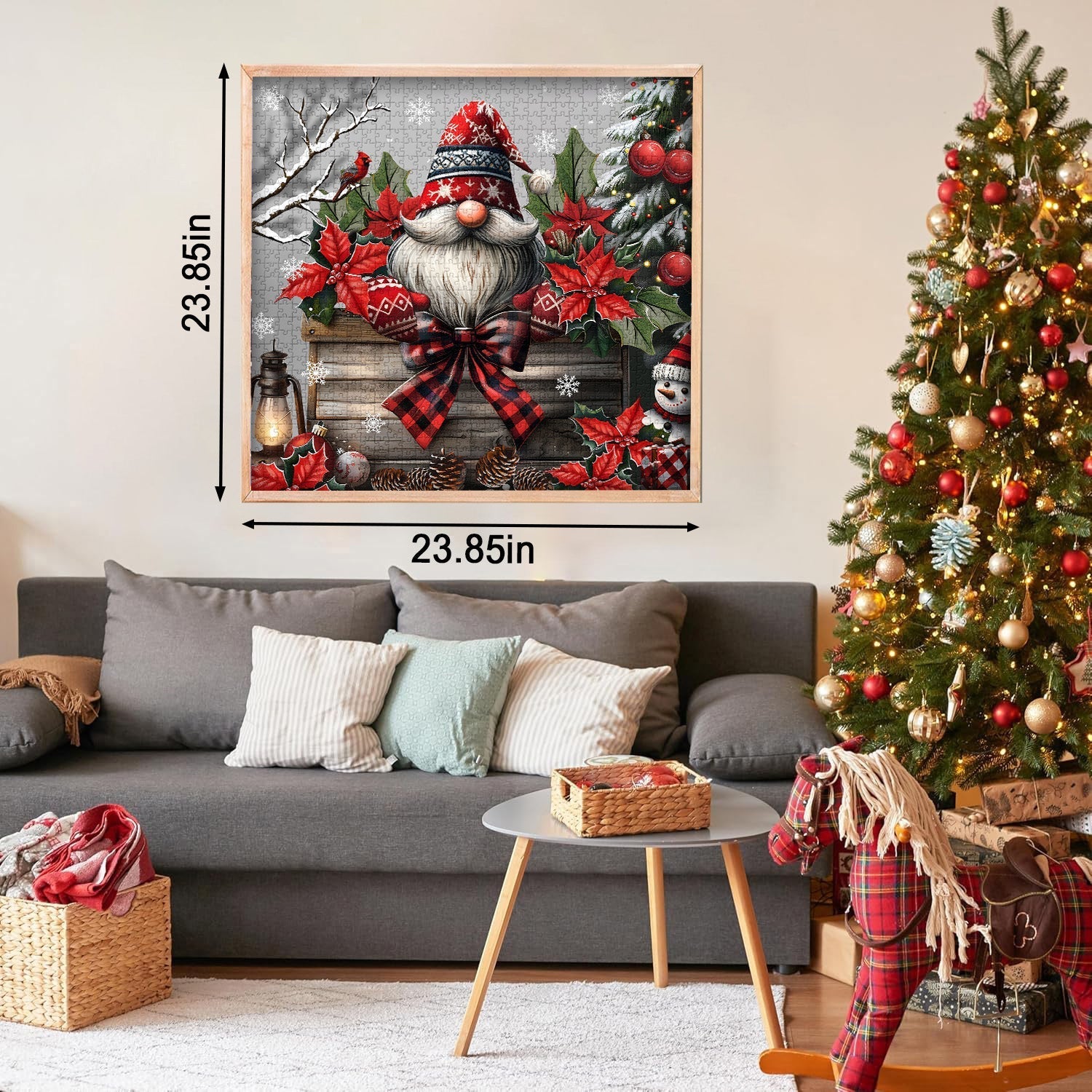 Christmas Gnome Jigsaw Puzzles 1000 Pieces