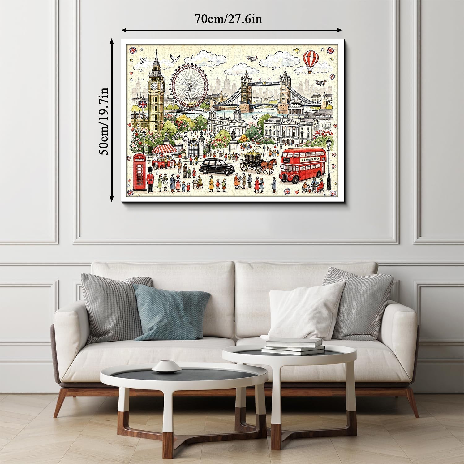 London City Wanderlust Jigsaw Puzzle 1000 Piece